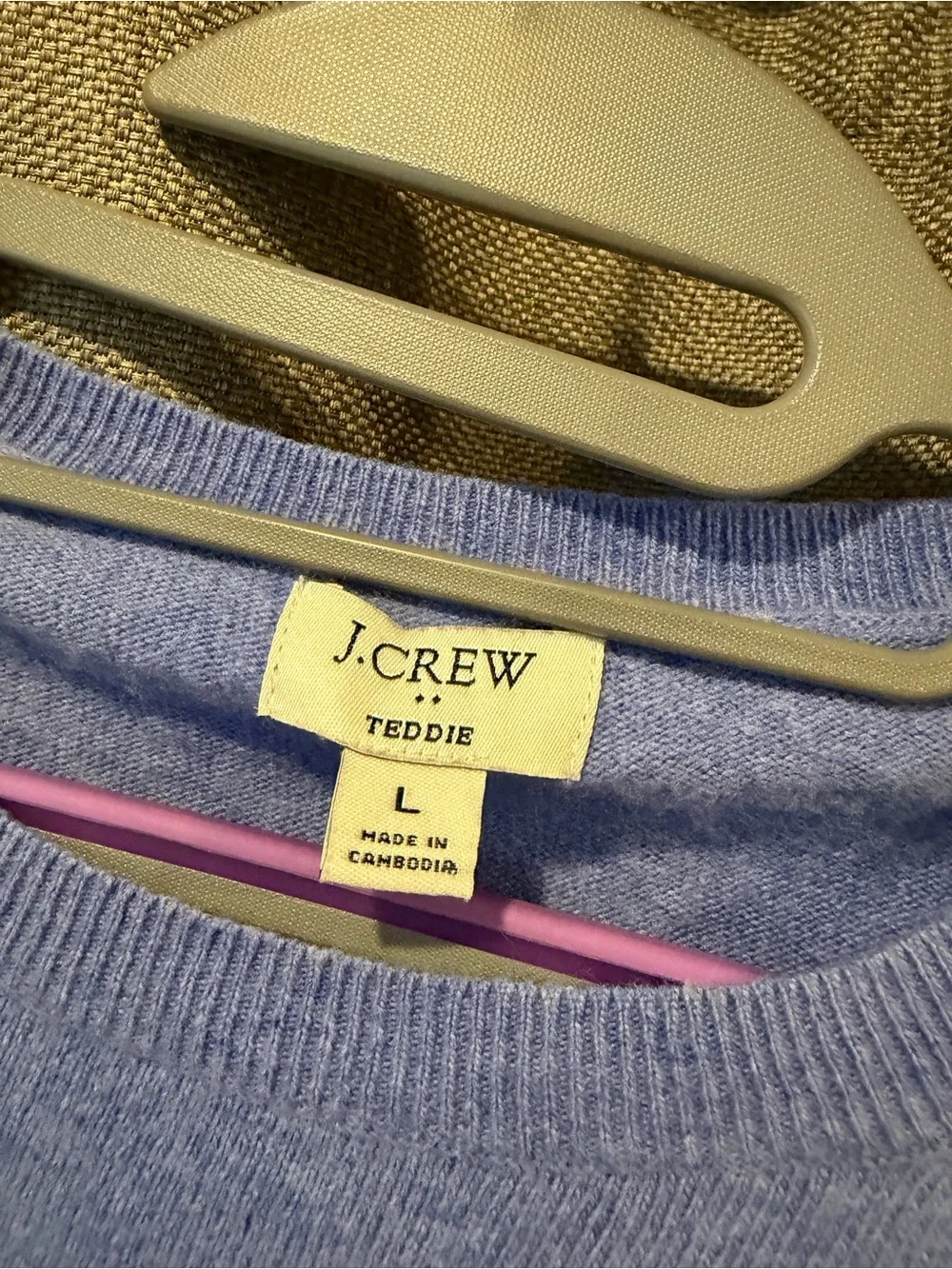 J. Crew Periwinkle Crewneck Sweater